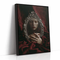 Velvet Secrets Behind Silver Frame