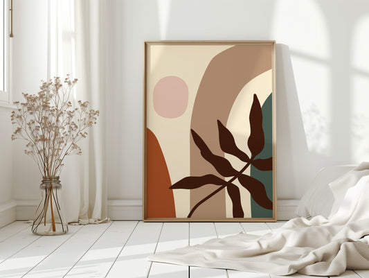 Beneath A Soft Color Canvas