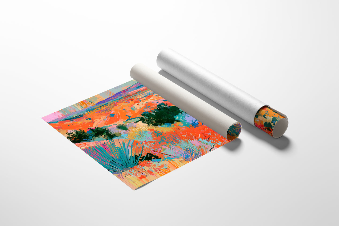 Neon Desert Bloom