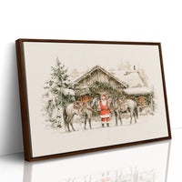 Santa at the Ranch Barn