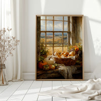 Autumn Bread Graces Valley Window