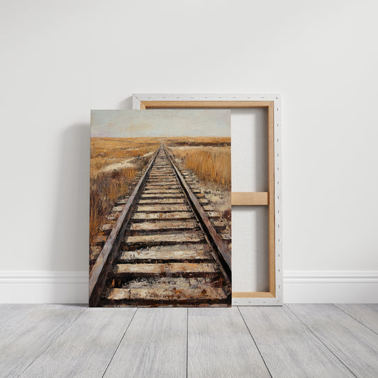 Nowhere Track Through the Open Plains