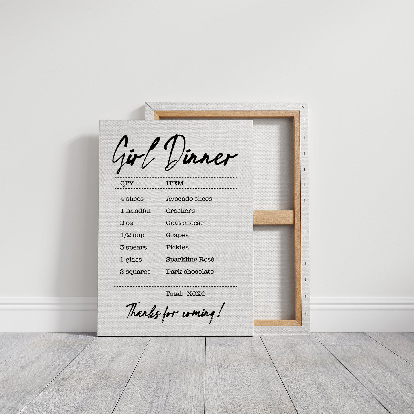 Dinner Without the Rules