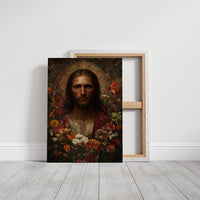 Sacred Blossoms Frame Ancient Grace