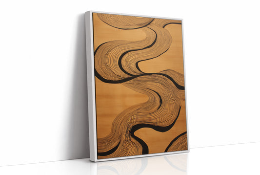 Flowing Lines Paint Modern Stories