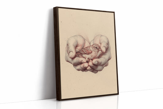 Fragile Wings In Careful Hands