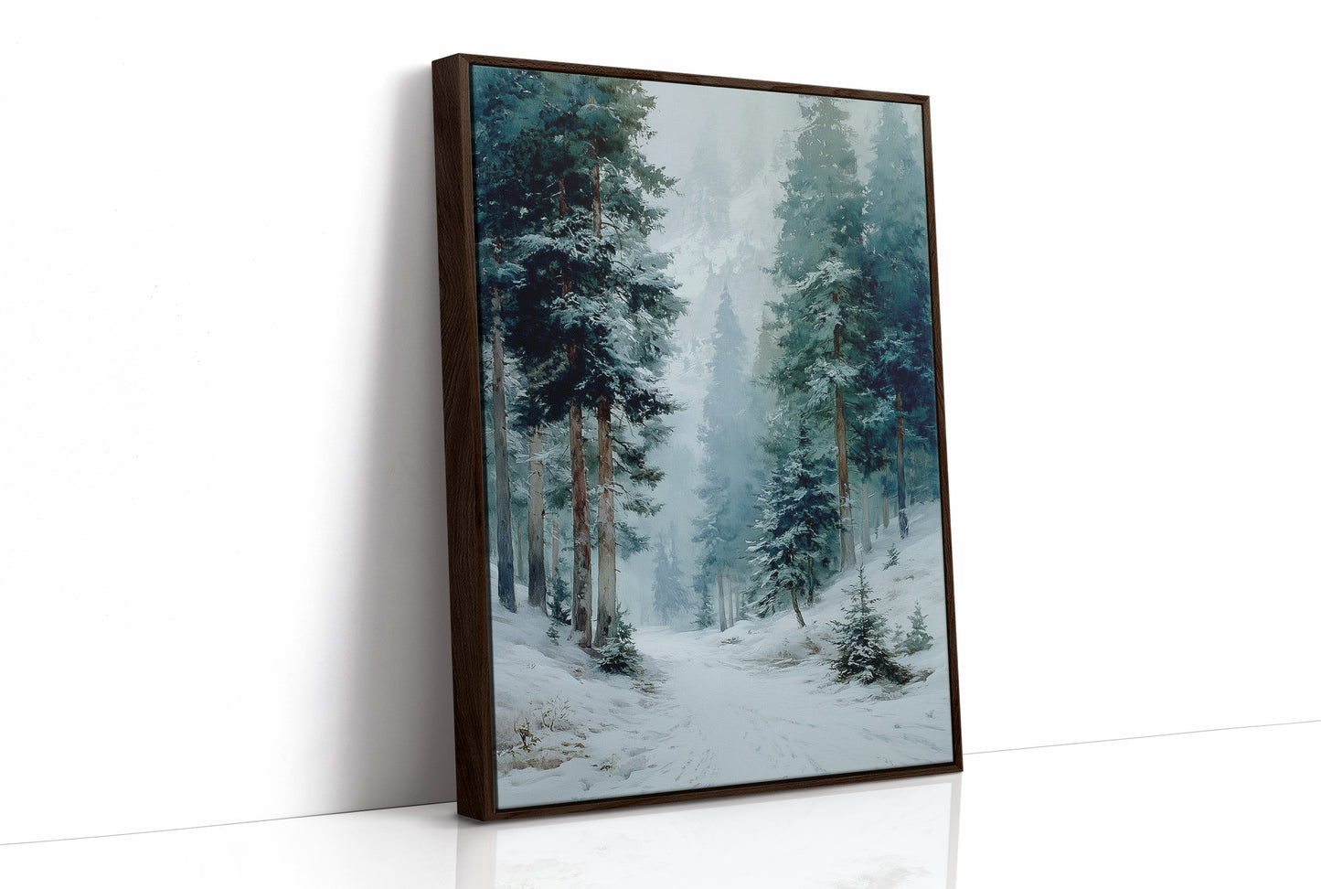Deep in the Frosted Pines