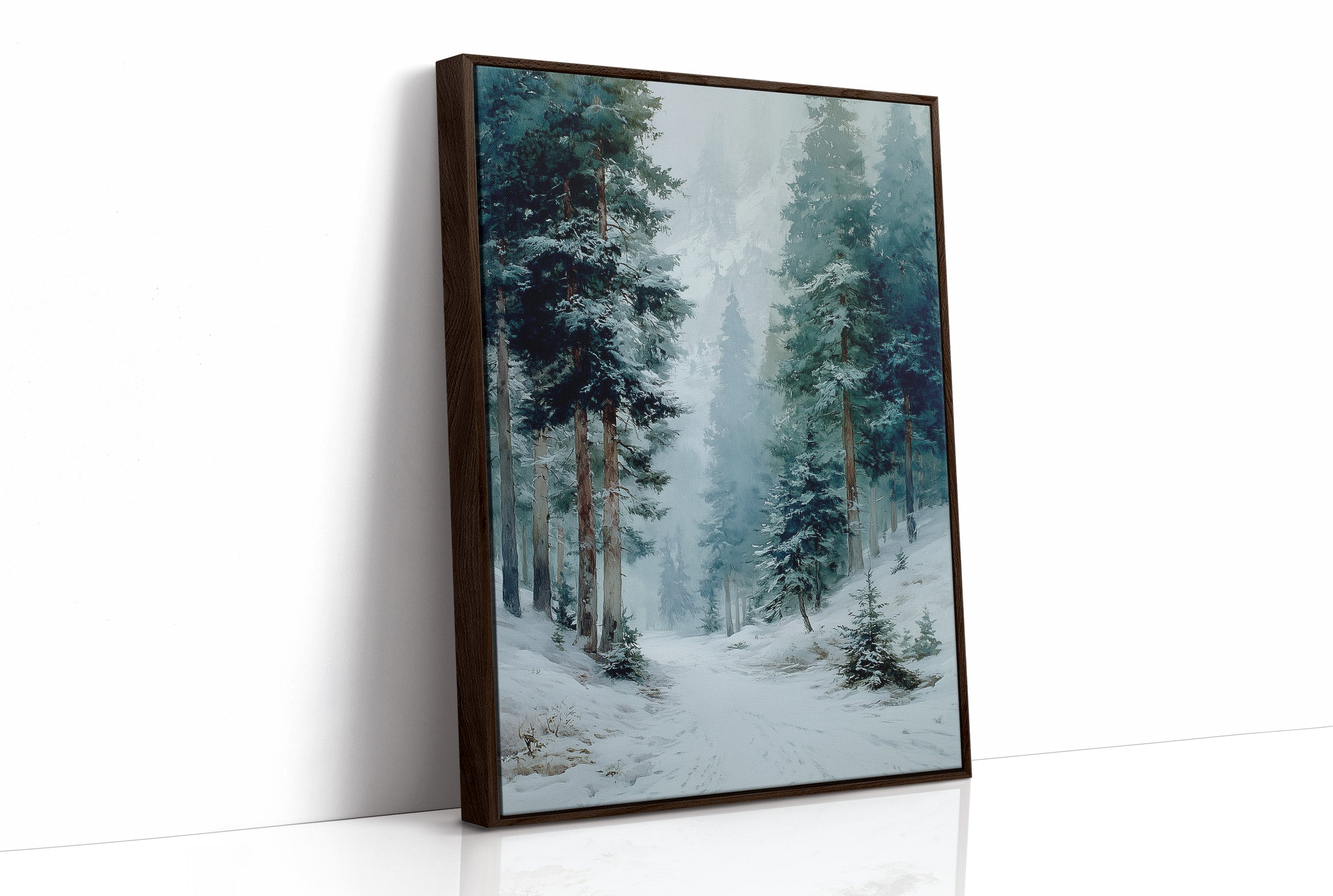 Deep in the Frosted Pines