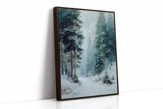 Deep in the Frosted Pines