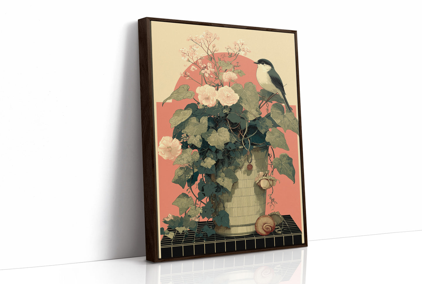 Ivy and Evening Light