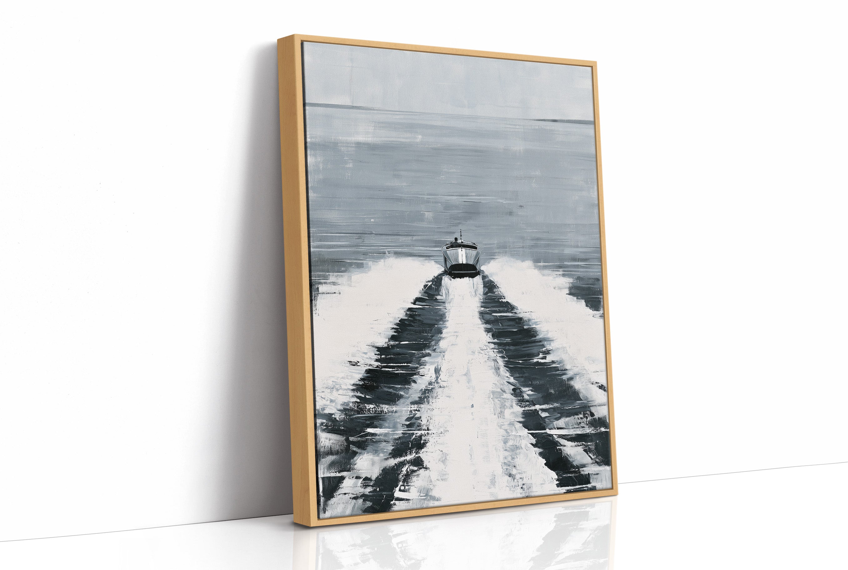 Ocean Wake: Speedboat Horizon