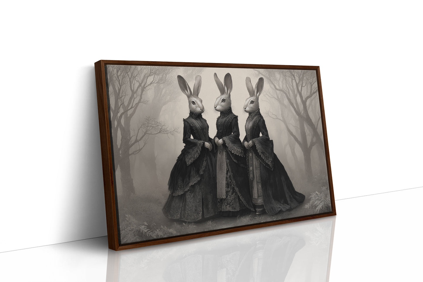 Victorian Hares Tell Forest Tales