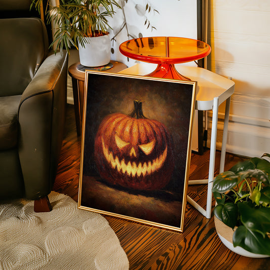 Flickering Grin of Autumn's Haunt