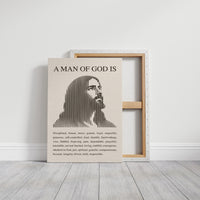 A Man of God: Ivory Line Portrait