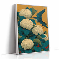 The Swallow Came Back for the Hydrangeas