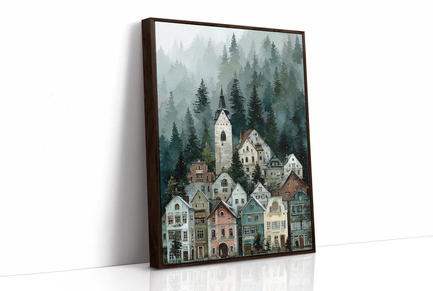 Village Beneath the Pines