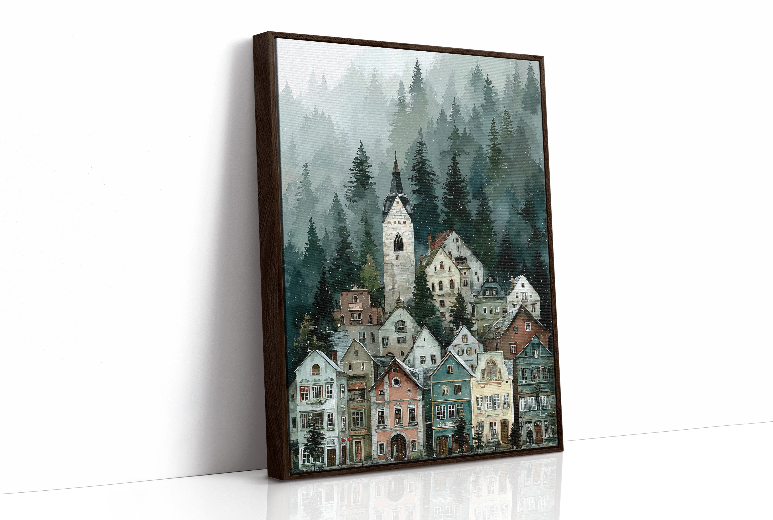 Village Beneath the Pines