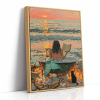 Sunset Soak: Ocean Library