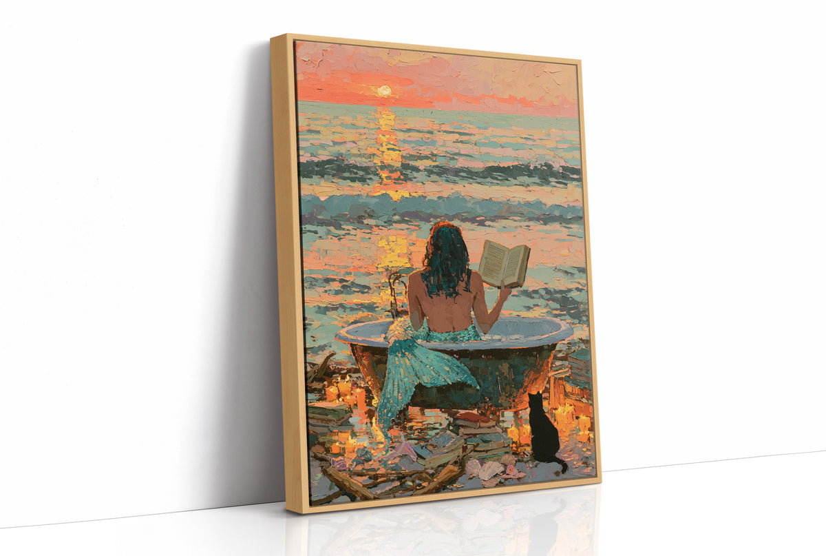 Sunset Soak: Ocean Library
