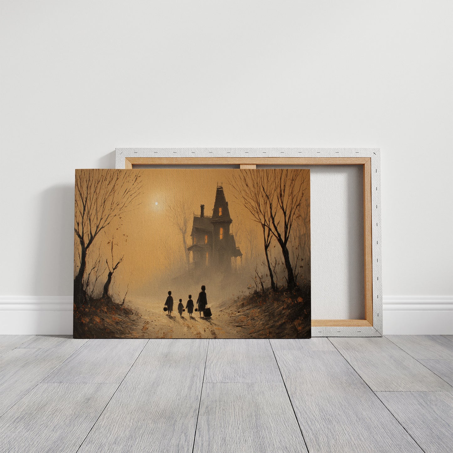 Autumn Path To Mysterious Manor