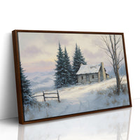 Snow Settles On Mountain Memories