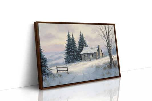 Snow Settles On Mountain Memories