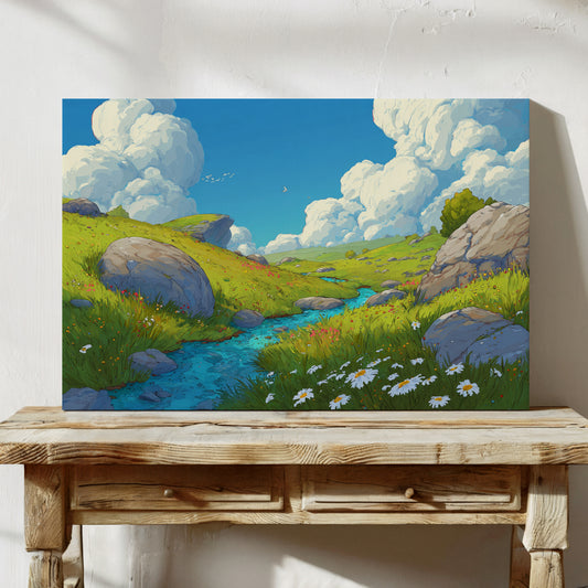 Summer Stream Leads To Forever