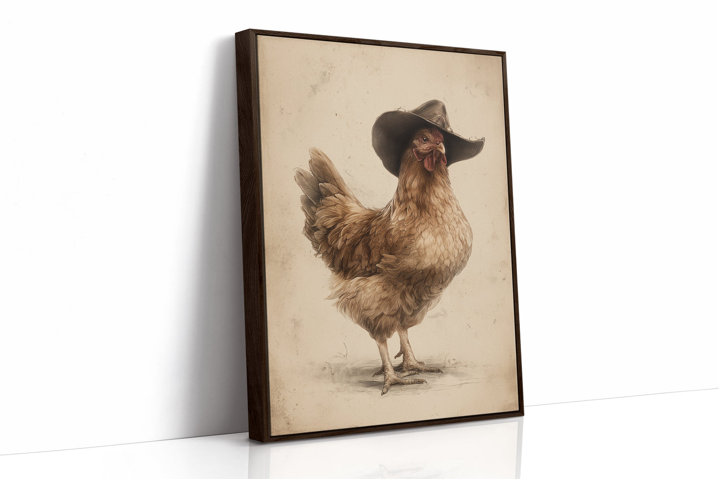 Barnyard Boss At High Noon