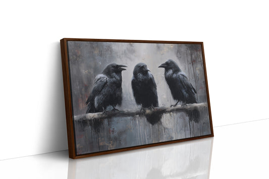 Ravens Share Ancient Secrets Together