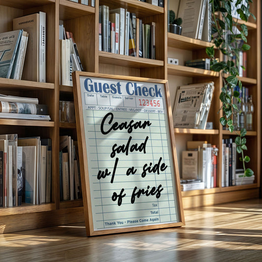 Diner Notes Write Kitchen Poetry