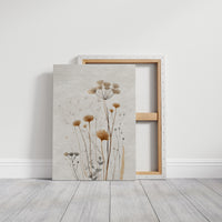 Dried Meadow Blooms Hold November Light