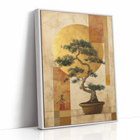 Bonsai Tales In Golden Hours