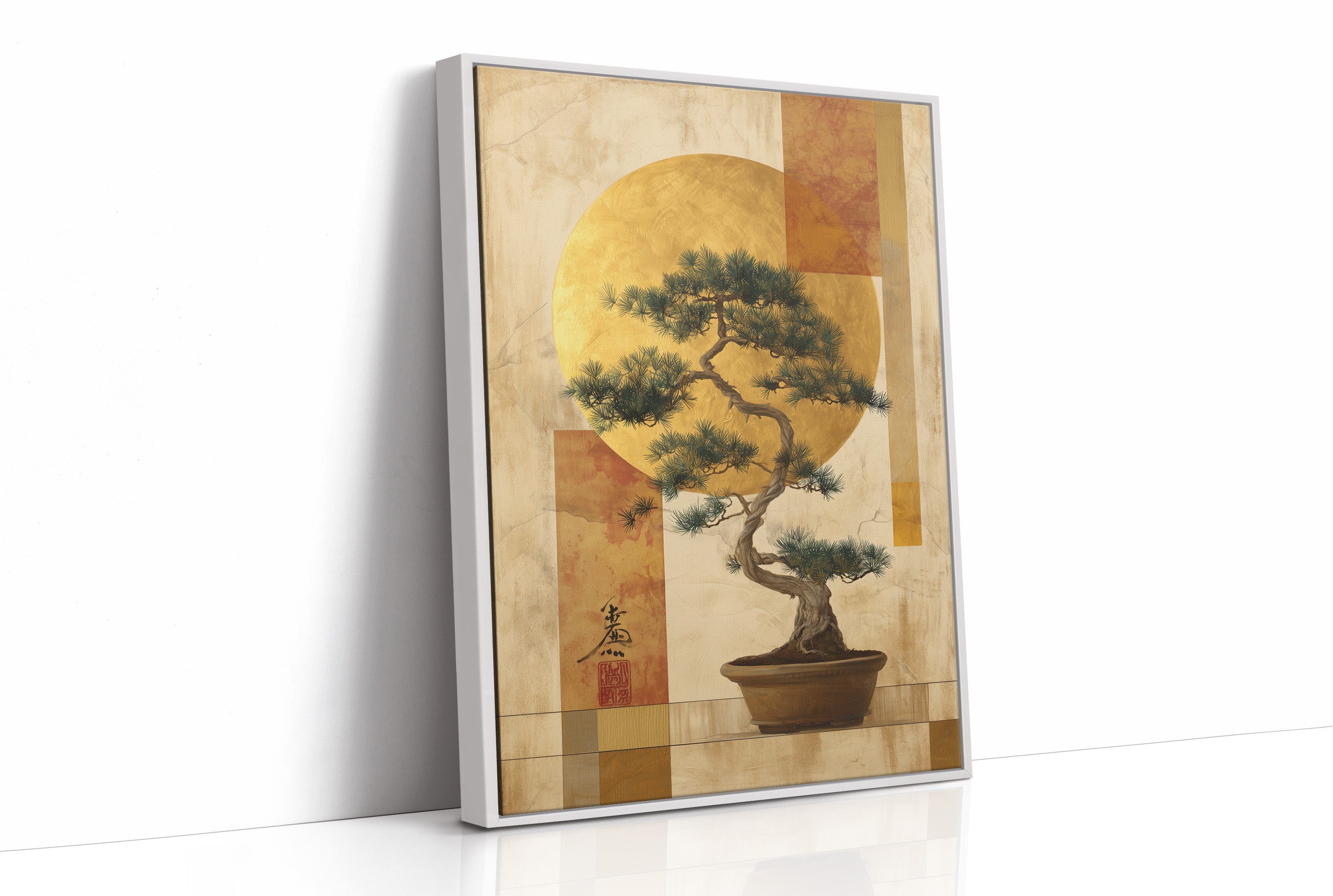 Bonsai Tales In Golden Hours