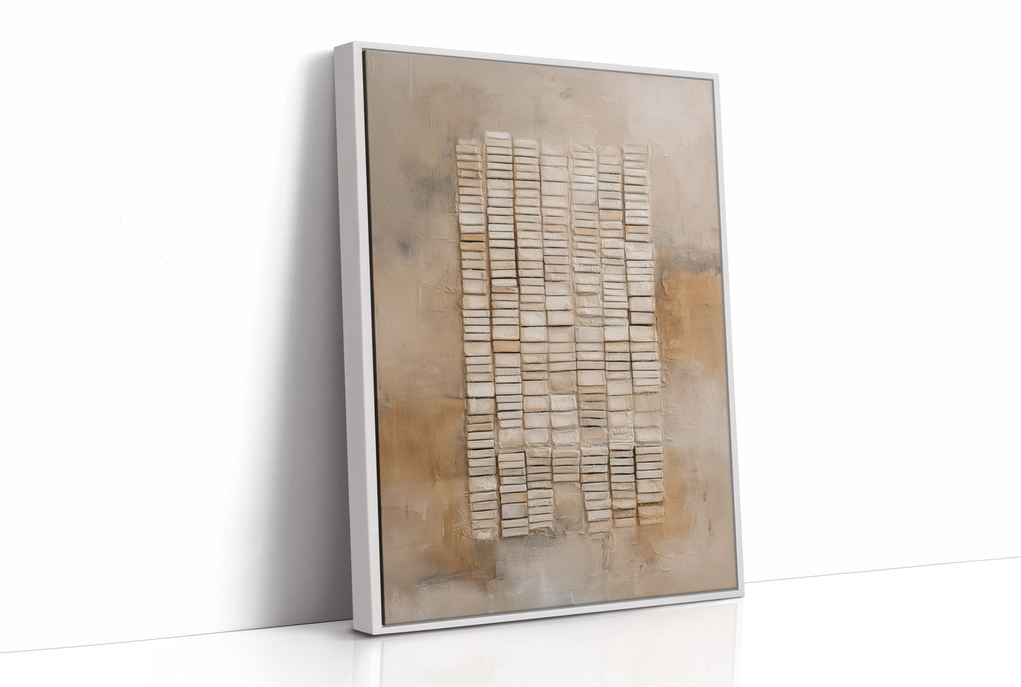 Sunlit Bar Cart Meets Abstract Lines