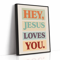 Faith Speaks In Color Blocks