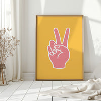 Peace Signs Paint Summer Skies