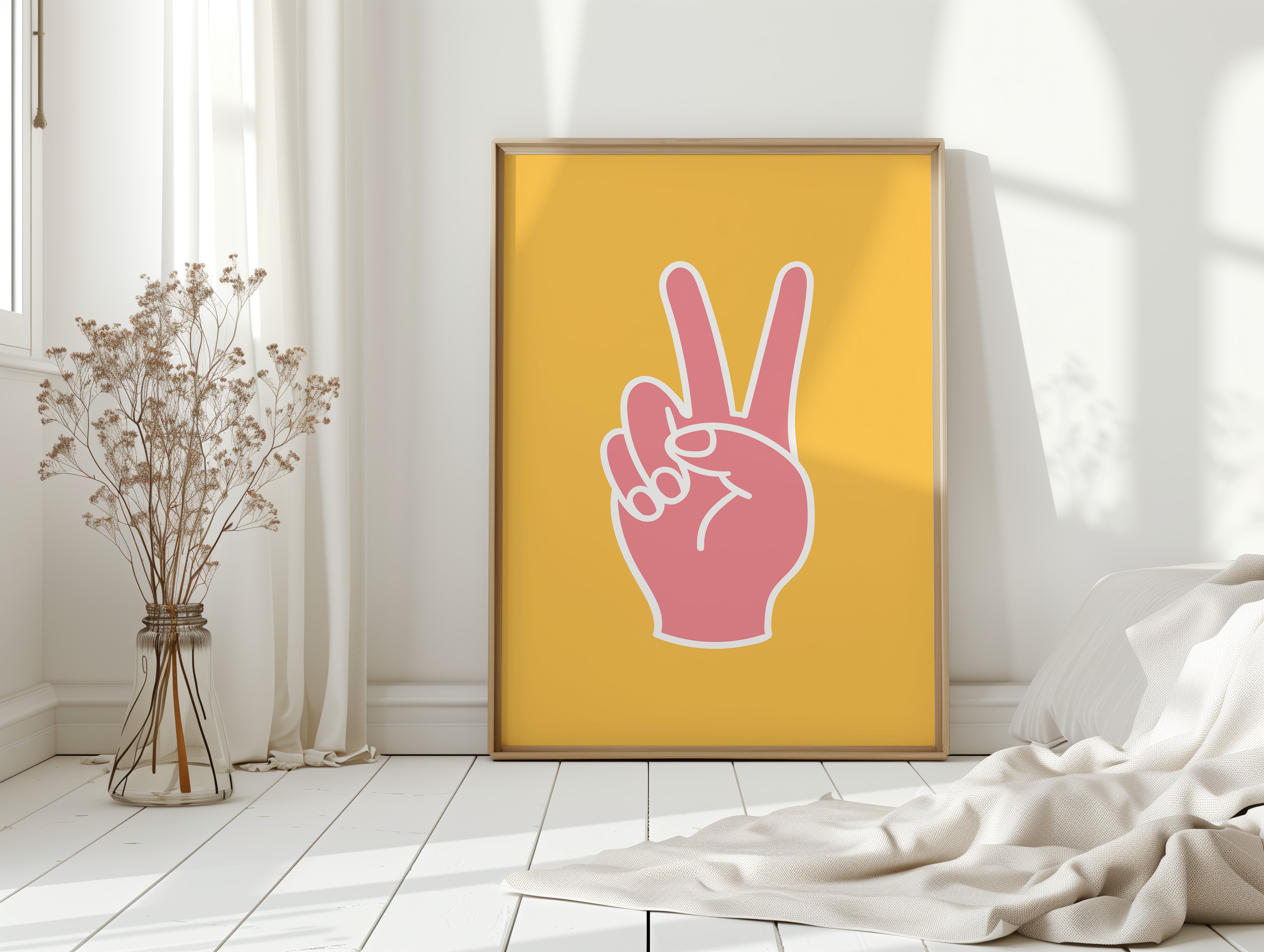Peace Signs Paint Summer Skies