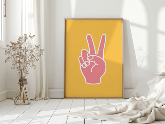 Peace Signs Paint Summer Skies
