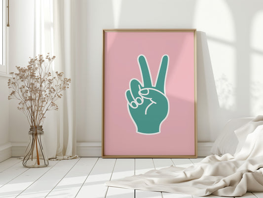 Peace Signs Paint Summer Stories