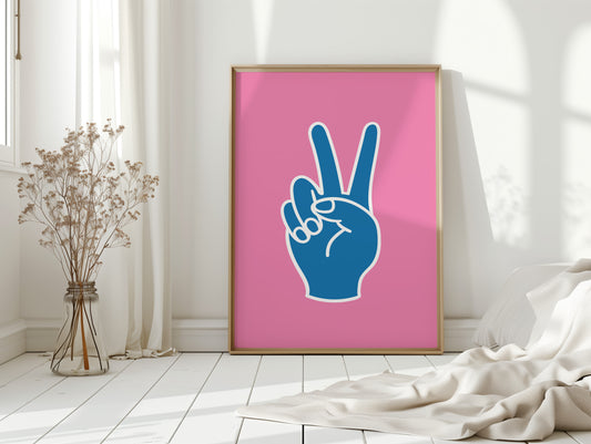 Peace Signs Paint Summer Stories