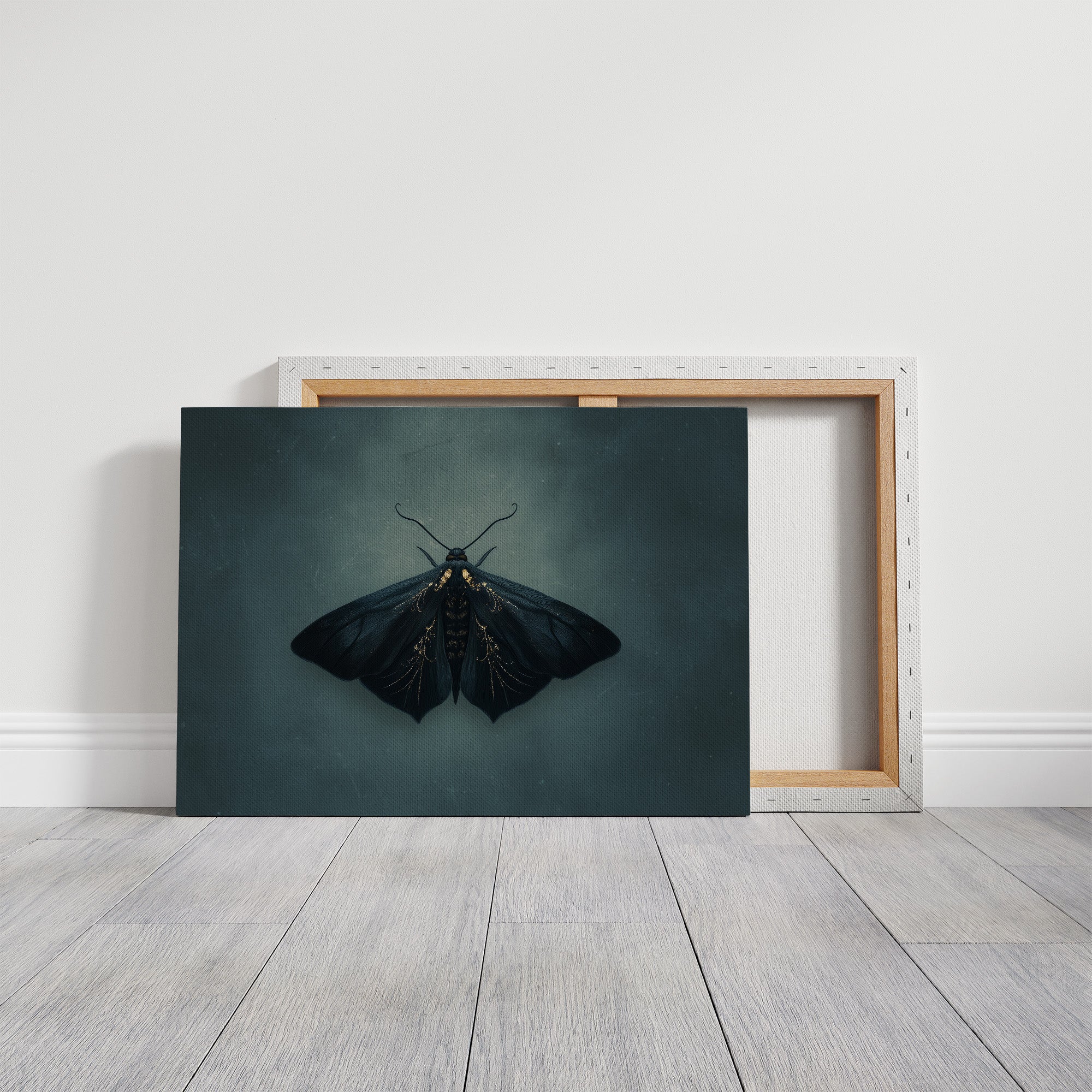 Velvet Wings Among Leather Spines