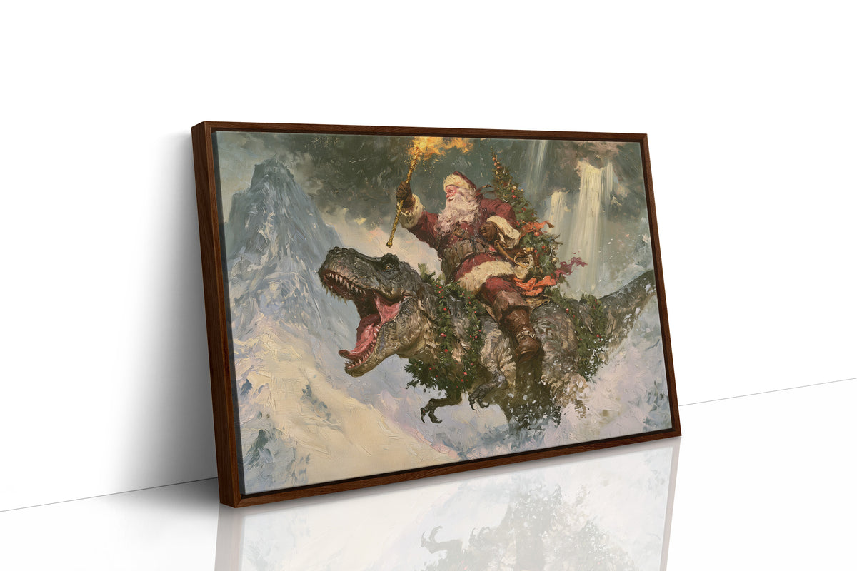 Torchbearer on a T-Rex