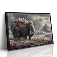 Mammoth's Blossom-Draped Easter Cart