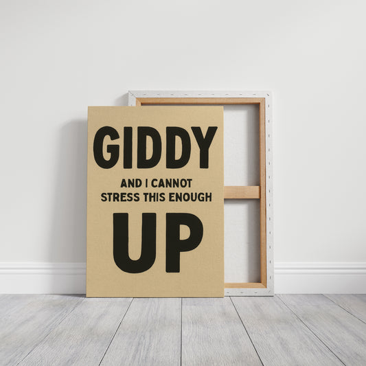 Giddy Up and I Cannot Stress This Enough Cream Edition