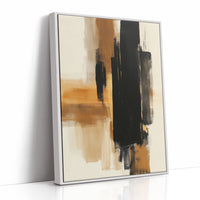 Brushstrokes Dance In Golden Light