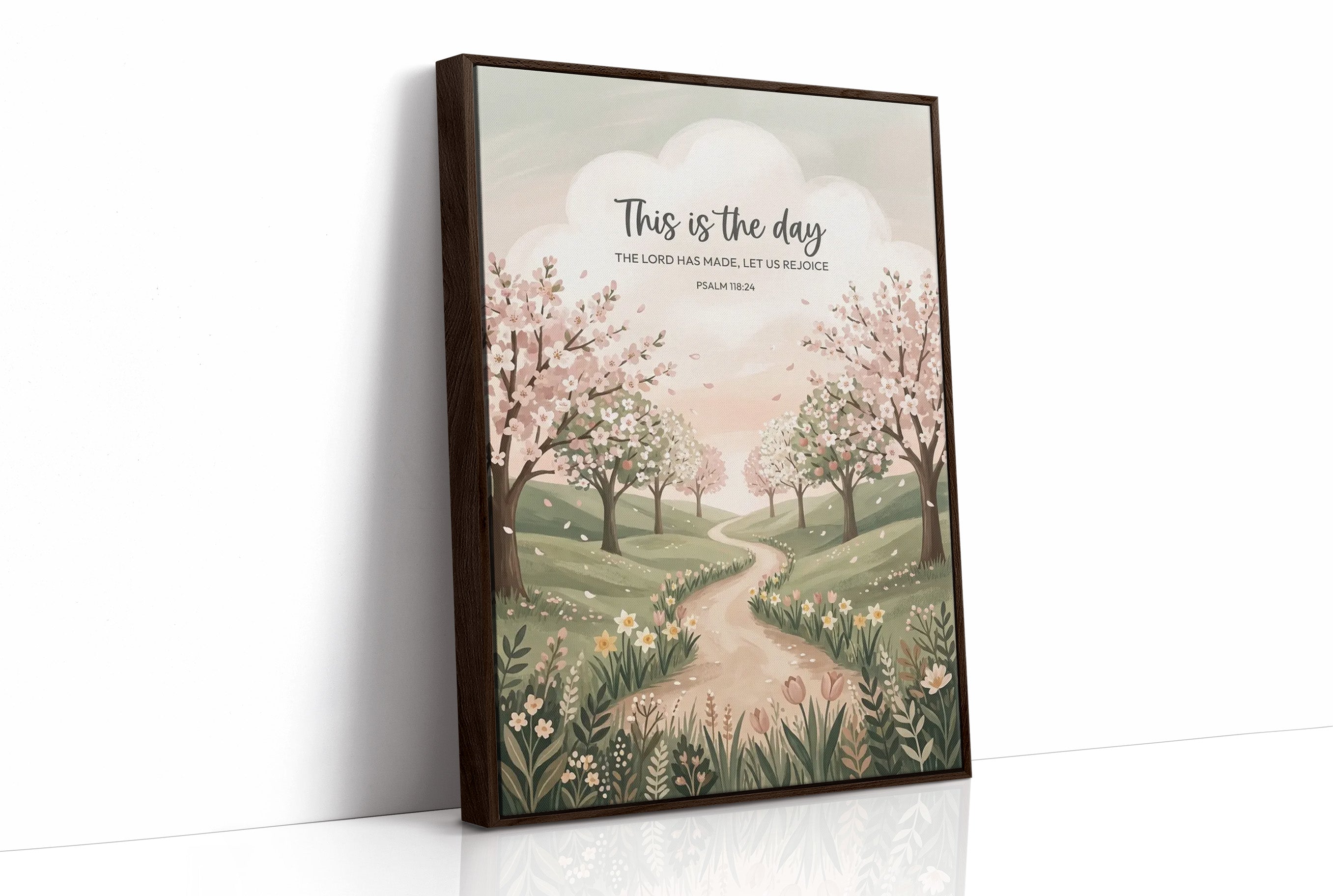 This Is the Day: Spring Scripture Print