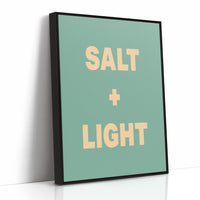 Coastal Words In Sage Simplicity