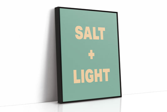 Coastal Words In Sage Simplicity