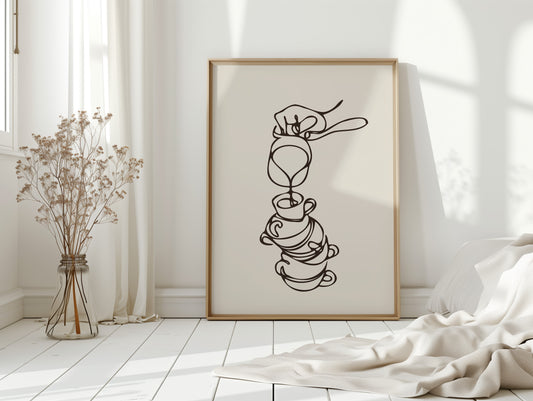 Teacups Pirouette Through Morning Steam