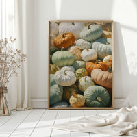 Autumn's Palette In Pumpkin Poetry